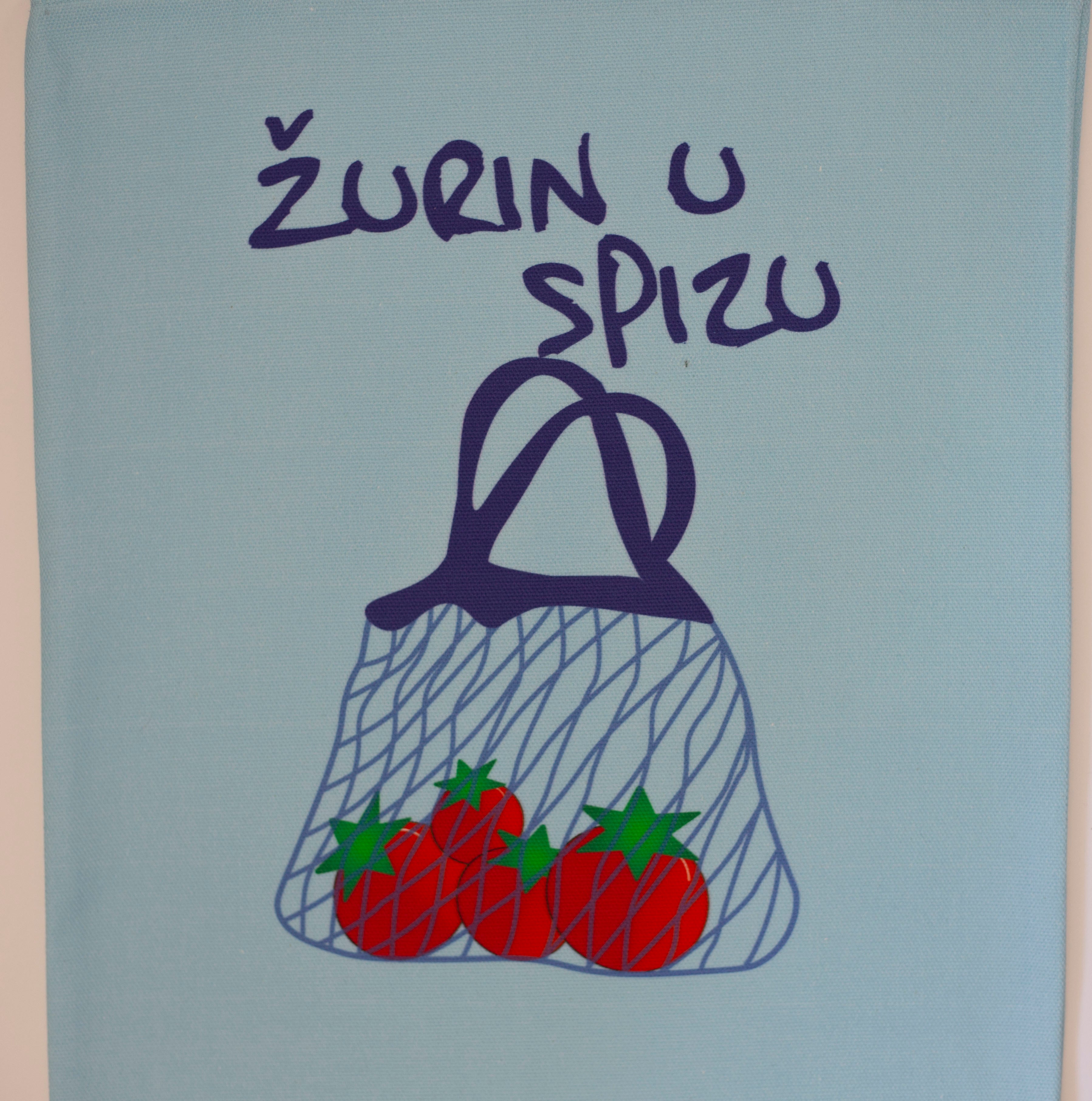 HANDMADE ''ŽURIN U SPIZU'' TORBA