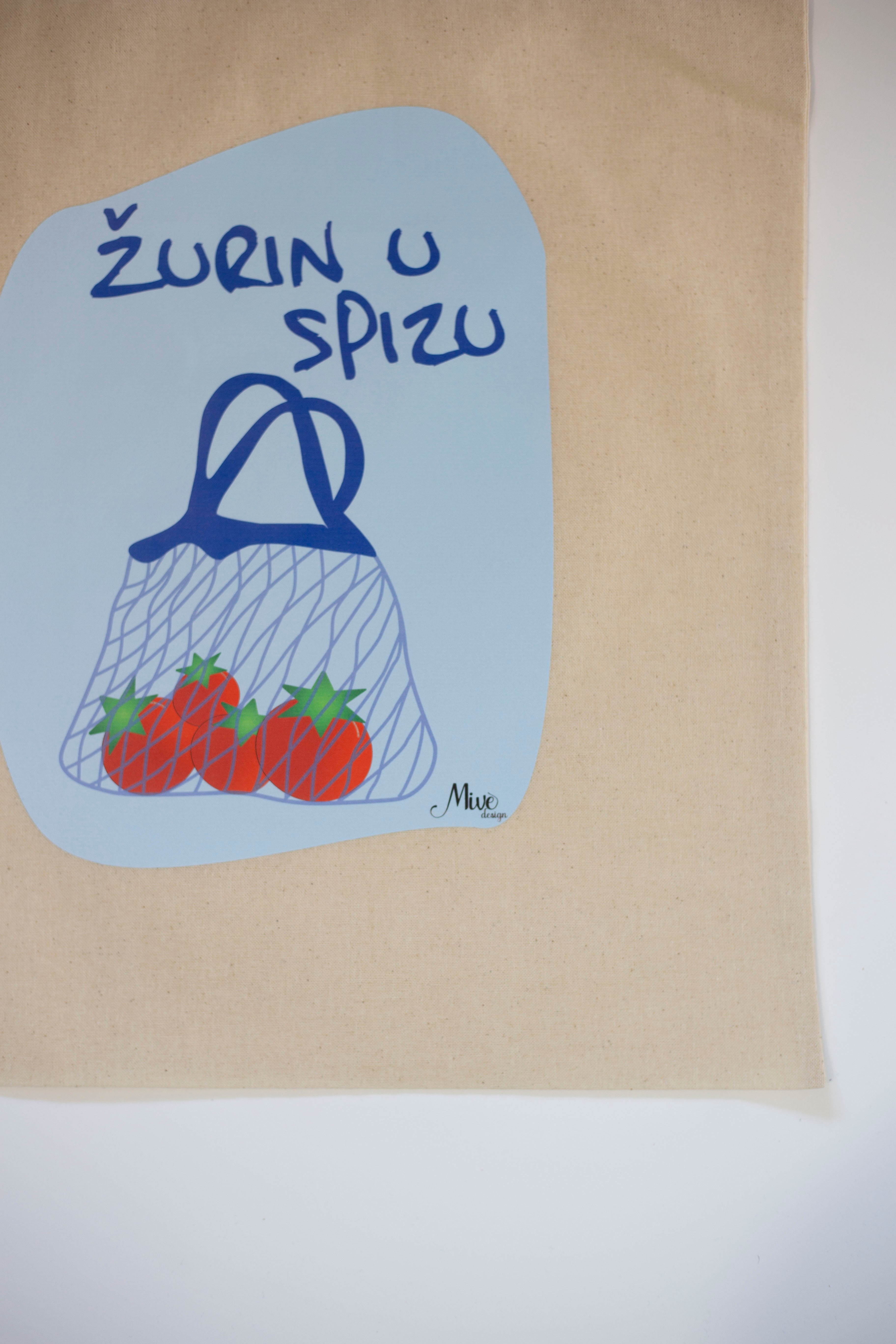 TOTE TORBA ''ŽURIN U SPIZU''